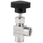 Sreuyong İğne Ayarlanabilir İğne 1/4 İnç Dik Açı Dişi Dişli SS304 Su Gaz Yağı için