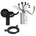 Sreuyong JP 48V 25A denetleyici fırçasız motor+36-60V Dashboard metre kiti JP elektrikli Scooter aksesuarları