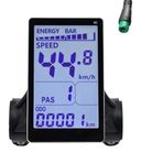 Sreuyong M5 Elektrikli Bisiklet LCD Ekran Metre 24 V 36 48 60 E Scooter LCD Panel Ekran Yedek Aksesuarları Dağ Elektrikli Bisiklet Için (5PIN)