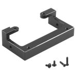 Sreuyong Metal Bumper Mount Bracket for C14 C24 C24-1 C34 B14 B24 B16 B36 MN D90 MN99S RC Car Upgrade Parts,Black