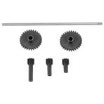 Sreuyong Metal Cetner Drive Shaft Reduction Gear Driving Gear Kit for K969 K979 K989 P929 P939 1/28 RC Car Upgrade Parts