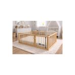 SRKYHOME CONSEPT 80 CM YUVARLAK ÇITALI BEBEK VE ÇOCUK KARYOLASI