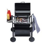 Srliya Mini Barbekü Izgara, 1:12 Minyatür Sahne Zarif Güzel Canlı Mutfak Mobilya Modeli DIY Dekorasyon Için Dollhouse Aksesuarı, Kolaylıkla Renkli Yaşam Sahneleri Oluşturun