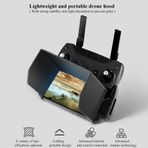 Srliya Spark/Phantom3/Phantom 4/Inspire/Osmo Drone Için Güneşlik Kapağı, Kauçuk Sabitlemeli Tablet Güneşlik, Parlama Önleme, Kolay Taşıma (L111)
