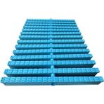 Srt Havuz Savak Izgarası Tek Geçme (19.5 Cm) 10 Metre - Kaydırmaz - Mavi