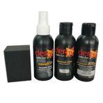 SRTfootcare Derby Deri Döşeme Ve Direksiyon Boyası 4 lü Set Standart Renkler (Açık Gri)