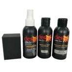 SRTfootcare Derby Deri Döşeme Ve Direksiyon Boyası 4 lü Set Standart Renkler (Koyu Bej)