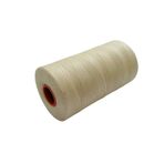 SRTfootcare Deri El Dikişi İçin Mumlu İplik 0,8 Mm 500mt 1 Adet (Leathercraft, Deri Hobi) (Krem 05)