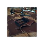 srtfootcare Kemer Tokası 4,5 cm Döner Kafa 1 Adet Siyah Boyalı (Leathercraft, Deri Hobi)