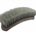 SRTfootcare Lostra Tipi Sentetik Kıl Ayakkabı Boya Fırçası Orta Boy 16cm 1 Adet (Bej-Krem)