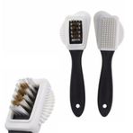 SRTfootcare Süet & Nubuk Fırçası 4 Yönlü 1 Adet