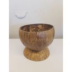 SS Design Gerçek Coconut Hindistan Cevizi Ayaklı Sunum Kasesi