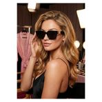 ss glasses premium kadın Güneş gözlüğü (mendil kılıfı & metal çakmak hediyeli)