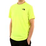 S/S Redbox Tee Erkek T-Shirt - NF0A2TX2 Siyah/Neon Sarı M
