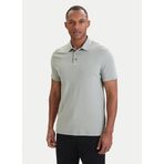 Ss Supima Göğüs İşlemeli Erkek Yeşil Polo Yaka T-Shirt