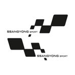Ssangyong Sport Yan Kapı için Çamurluk Sticker 2 Adet Sağ Sol