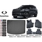 Ssangyong Torres Evx 2023 Model Bagaj Havuzu Araca Özel Siyah Havuzlu Paspas Takımı Sett