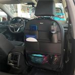 SsanYoung Korando Araç İçi Deri Koltuk Arkası Organizer Düzenleyici Koruyucu Siyah