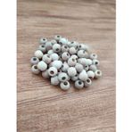 Sscglow 14 Mm Ham İşlenmemiş Ahşap Boncuk – 100 Gram (100 Adet )