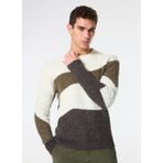 Sseinse Bisiklet Yaka Slim Fit Ekru Erkek Kazak MI2842SS - XL