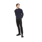 SSEINSE Bisiklet Yaka Slim Fit Kazak, L, 5003111671, Lacivert, Erkek