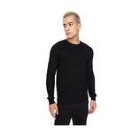 SSEINSE Bisiklet Yaka Slim Fit Kazak, S, 5003102389, Siyah, Erkek