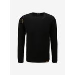 Sseinse Bisiklet Yaka Slim Fit Siyah Erkek Kazak MI2562SS