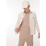 Sseinse Slim Fit Gömlek Yaka Bej Erkek Gömlek CI905SS