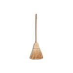 sska Ahşap Saplı Çalı Çırpı Çavdar Süpürge - Bahçe Süpürgesi - Çöpçü Süpürgesi - 1.50 Cm.