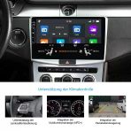 SSL Volkswagen Passat B7 Android 2 GB Ram + 32 GB Rom Carplay Multimedya