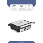 Ssm-2590 Inox Izgara Ve Tost Makinesi 2000W