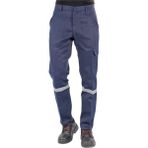 Ssm Sesam Grup 0202 7x7 Gabardin Reflektörlü Kargo Cepli Kİşlık İş Pantolonu - Lacivert