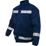 Ssm Sesam Grup 0638 7x7 Gabardin Kapitoneli Iş Montu - Lacivert - 2XL