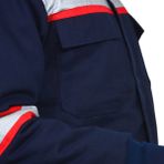 Ssm Sesam Grup 0638 7x7 Gabardin Kapitoneli Mont - Kırmızı - 2XL