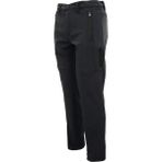 Ssm Sesam Grup 0747 Su ve Rüzgar Geçirmez Fermuarlı Softshell Pantolon - Siyah - 3XL