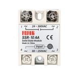 Ssr-10Aa Ssr Role 10A Ac 24-380V Tek Fazli Solid State Role Elektronik Anahtar Termostat Resiztans