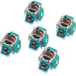 SSyang 5 PCS Replacement Joystick Analog Stick,Stick Joystick Replacement Parts Analog 3D Joystick,Thumbstick Wireless Stick Joystick for PS4 Dualshock 4 Xbox One Controller(Green)