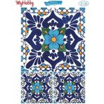 St 235 Çini, Portekiz Desen Sulu Transfer 25*35 cm