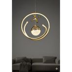 St Aydınlatma Forlan 3 Renk LED Işıklı Mutfak,yatak Odası,antre Için Modern LED Avize - Gold