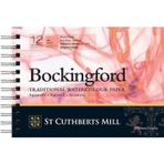 St Cuthberts Mill Bockingford Spiralli Suluboya Defteri Hot Pres 300 gr 180x130mm 12 yp
