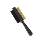 ST Decor 2 Taraflı Pirinç Naylon Golf Fırça Demir Ahşap Kulübü Ayakkabı Groove Temizleyici Scrubber (Yurt Dışından)