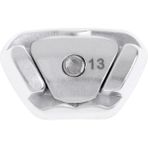 ST Decor 6-13 Gram Golf Ağırlığı Gbb Golf Aksesuarları Için Slider Adaptörü Gümüş 13G (Yurt Dışından)