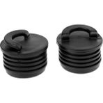 ST Decor Prettyia 2x Kayak Marine Boat Scupper Stopper Bung Drenaj Aksesuar (Yurt Dışından)