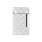 St Dupont 020844 Initial Guilloche Silver Çakmak