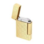 St Dupont 020845 Initial Guilloche Gold Çakmak