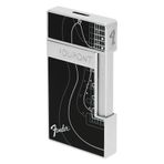 St Dupont 28025 Slimmy Fender Siyah Çakmak