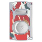 St Dupont 3451R Camo Kırmızı Çift Bıçaklı Puro Kesici