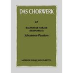 St John Passion: "Summa Passionis Domini nostri Jesu Christi secundum Johannem". 47. mixed choir (SATB).