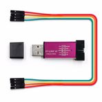 ST-LINK V2 Mini KLON METAL KUTULU STM32 ARM JTAG PROGRAMLAYICI