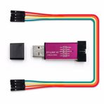 ST-LINK V2 Mini -- STLINK V2 KLON -- METAL KUTU -- STM32 ARM JTAG PROGRAMLAYICI - st link v2